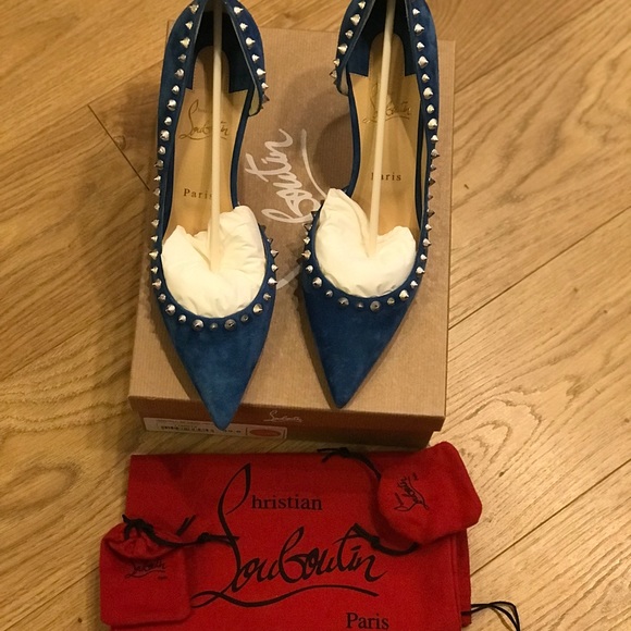 Louboutin Irishell 85 Veau Velours - Picture 4 of 5